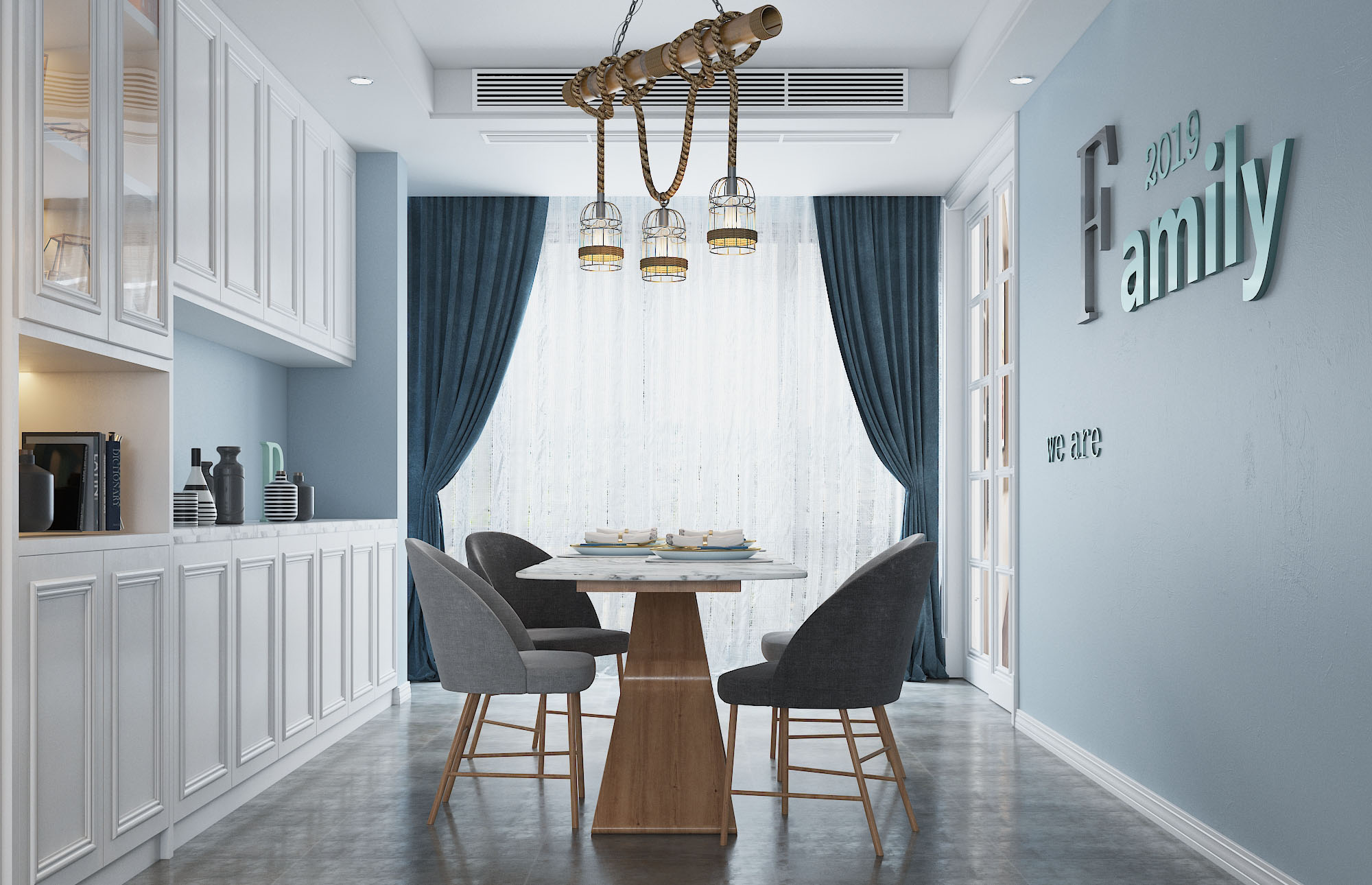 龍湖九里晴川-現(xiàn)代簡約-臥室設計效果圖