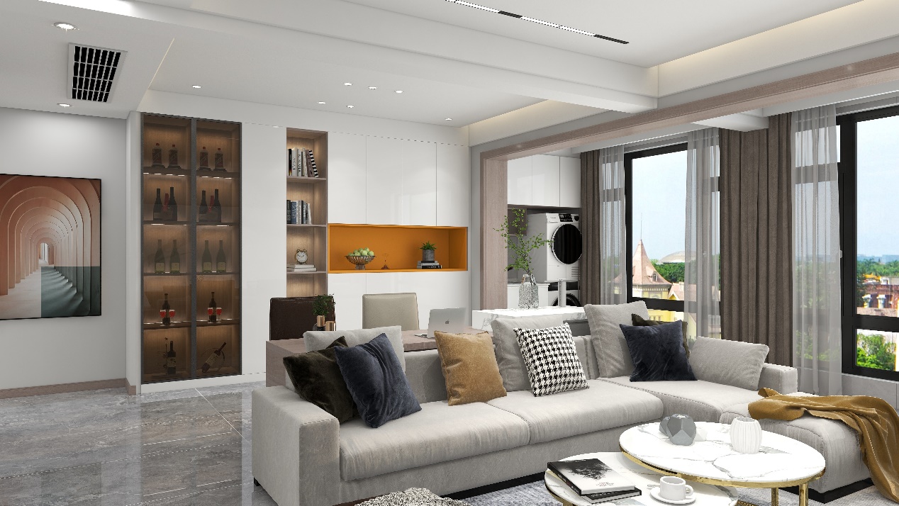 龍湖九里晴川-現(xiàn)代簡約-臥室設(shè)計(jì)效果圖