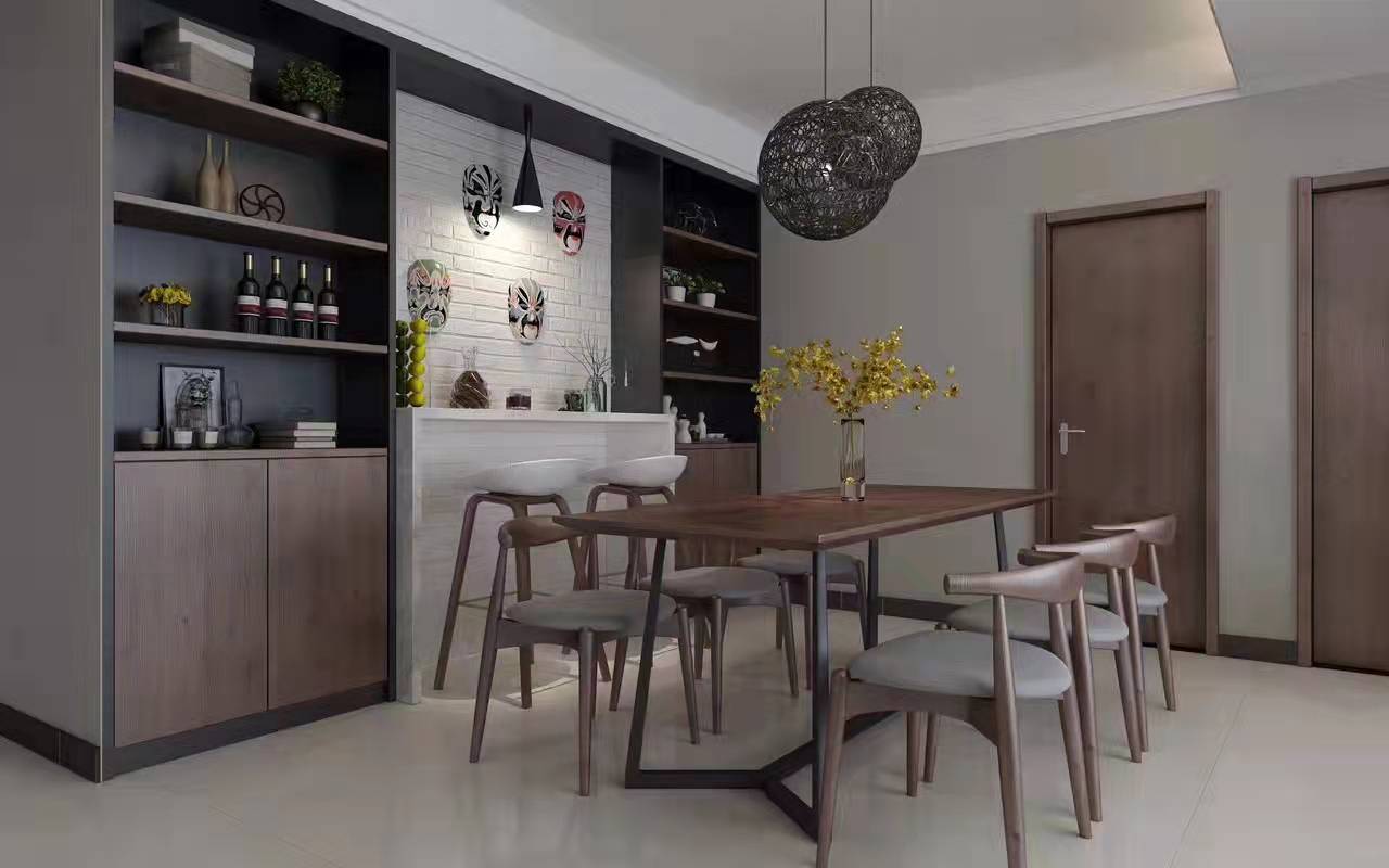 龍湖九里晴川-現(xiàn)代簡約-臥室設(shè)計(jì)效果圖