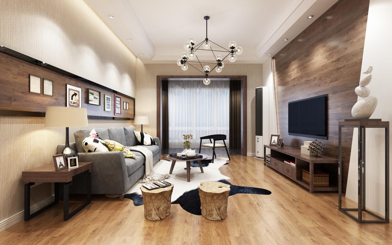 龍湖九里晴川-現(xiàn)代簡約-臥室設計效果圖