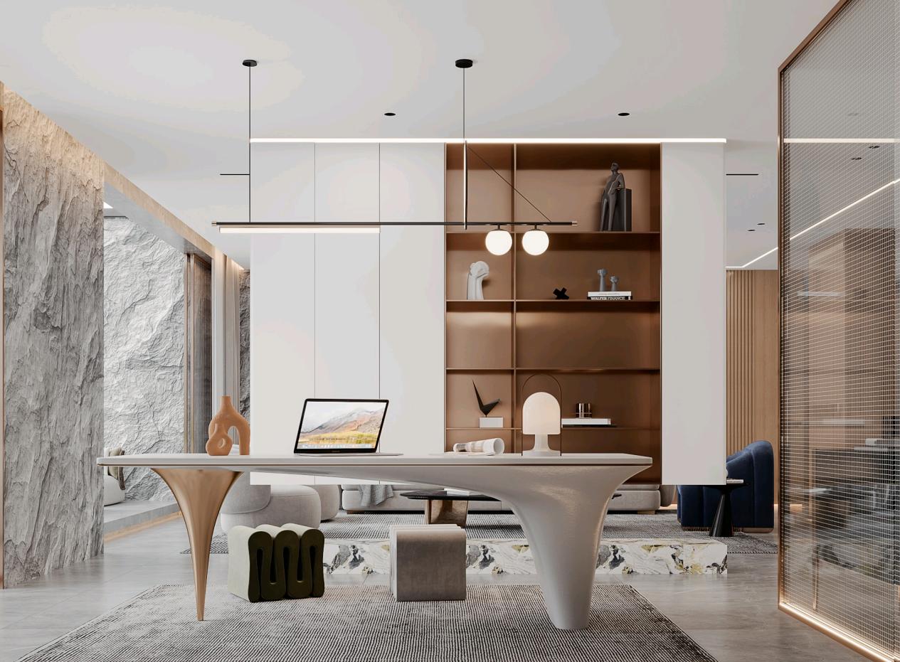 龍湖九里晴川-現(xiàn)代簡(jiǎn)約-臥室設(shè)計(jì)效果圖