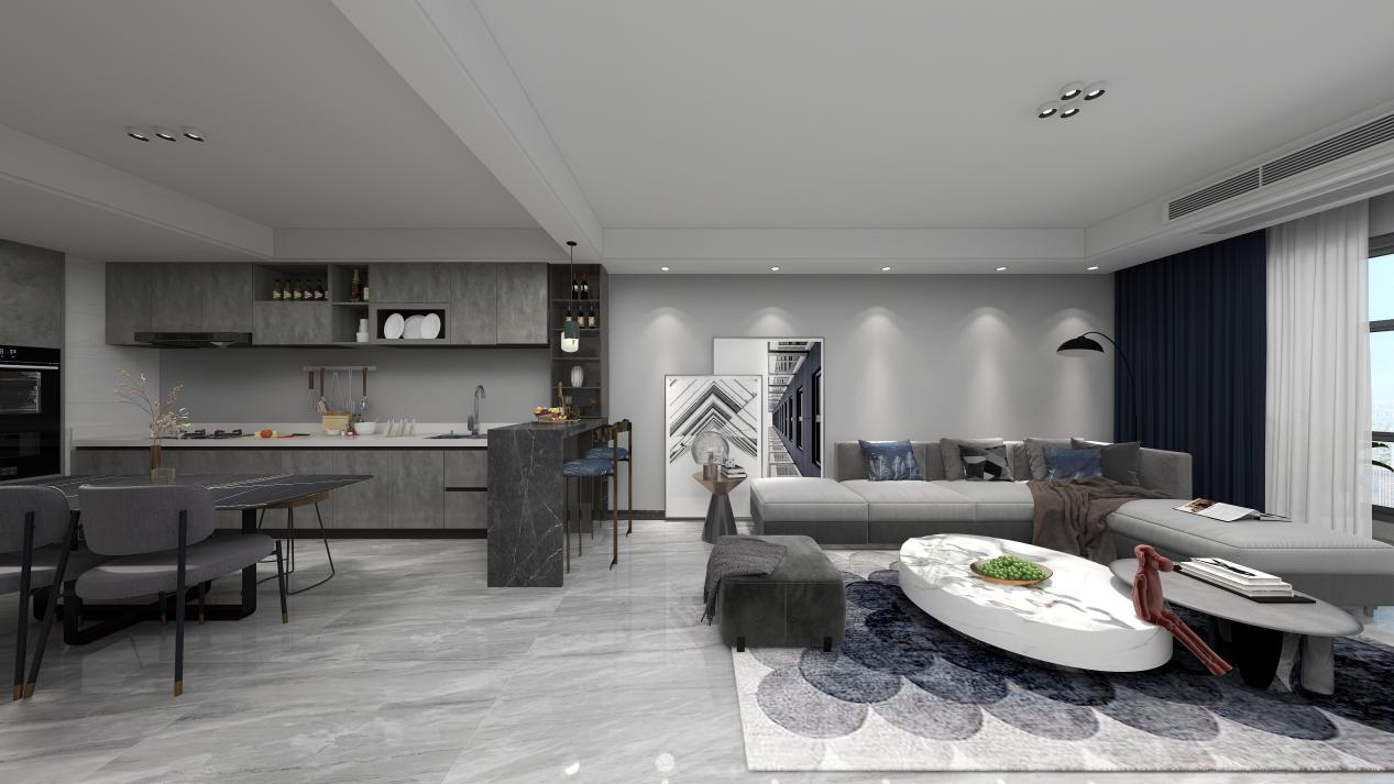 龍湖九里晴川-現(xiàn)代簡約-臥室設(shè)計(jì)效果圖