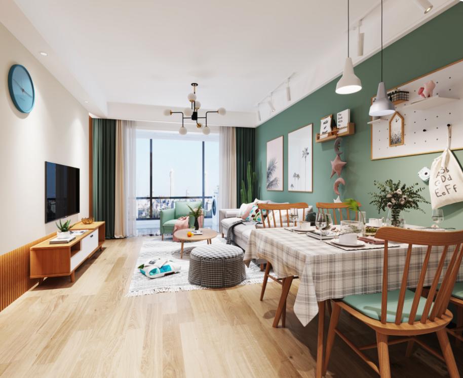 龍湖九里晴川-現(xiàn)代簡約-臥室設計效果圖